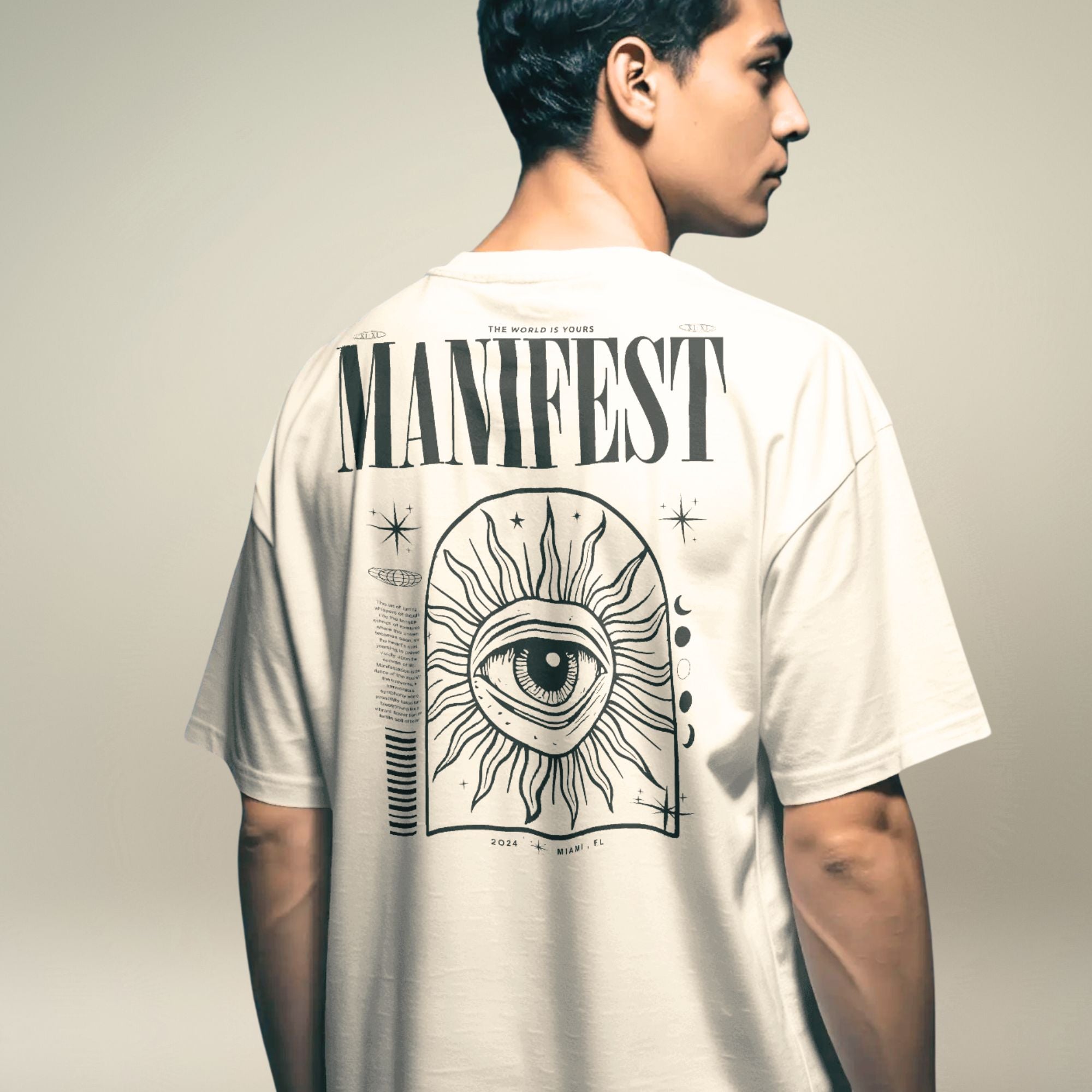 Manifest Statement T-Shirt | Manifestation & Spiritual Streetwear